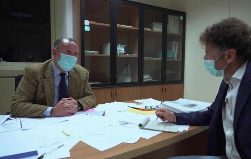 Saverio Cotticelli intervistato da Walter Molino nella trasmissione “Titolo V” di Raitre