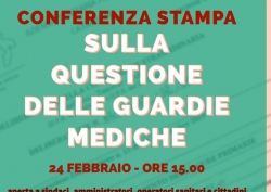 No alla soppressione delle guardie mediche in provincia di Catanzaro. Conferenza stampa del deputato Pd Viscomi