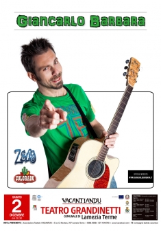 III appuntamento Vacantiandu a Lamezia Terme il 2 dicembre con Giancarlo Barbara