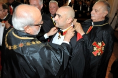 L&rsquo;investitura &egrave; avvenuta direttamente dal Gran Maestro dell&rsquo;Ordine