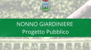 Al via le domande per il progetto ''Nonno Giardiniere''
