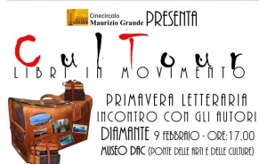 Riparte parte CulTour la rassegna letteraria del Cinecircolo Maurizio Grande