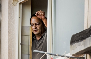 Mimmo Lucano dopo il trionfo della Lega