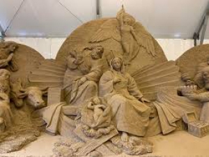 Presepe di Sabbia a Stalett&igrave;