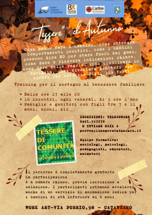 Riprende il ciclo di incontri di ''Tessere di Comunit&agrave;'': il progetto curato dal Centro Calabrese di Comunit&agrave; si sposta nel WorkArt