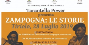 Tarantella Power, il 28 luglio a Tiriolo una giornata di musica e studi dedicata alla zampogna, anticipazione del festival in programma il 12 e 13 agosto
