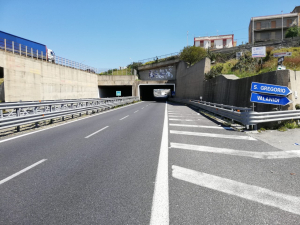 Lavori in gallerie della Ss106. Limitazione al traffico