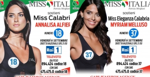 Miss Italia 2019: come votare le calabresi