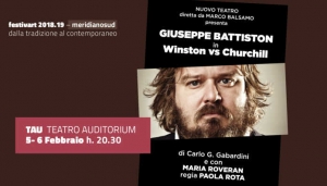''Winston vs Churchill'' di Giuseppe Battiston al Teatro Auditorium Unical