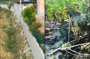 Acque reflue domestiche nel fiume, 14 denunciati