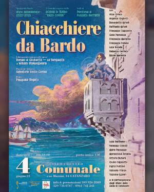 ''Chiacchiere da Bardo'', domenica 4 giugno alle 18.30 al Teatro Comunale di Catanzaro il saggio-spettacolo delle sedi esterne di Pentone e Fossato Serralta della Scuola di Teatro ''Enzo Corea''