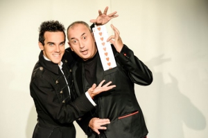 AMA Calabria, la magia di Luca Bono e Marco Aimone coinvolge e diverte