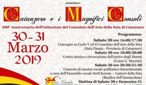 Catanzaro in festa per i 500 anni del consolato dell'arte della seta