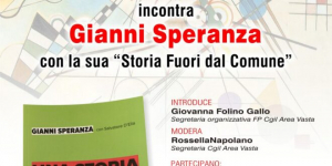 La Funzione Pubblica Cgil Area Vasta di Catanzaro-Crotone-Vibo presenta il libro di Gianni Speranza