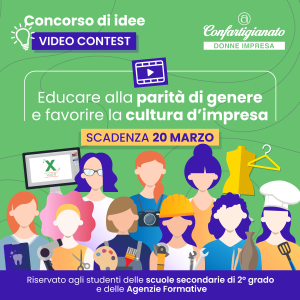 Donne Impresa per le scuole: Confartigianato ha lanciato il contest per educare alla parit&agrave; di genere e ai valori d'impresa