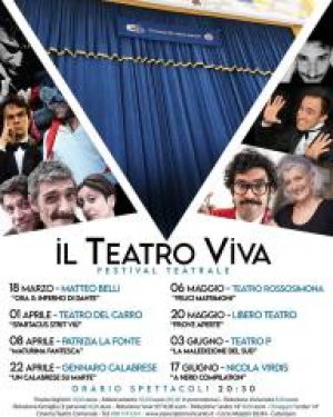 Terzo appuntamento con la rassegna ''Teatro Viva!'', in scena Patrizia La Fonte con ''La storia di Maturina Fantesca, erede di Leonardo Da Vinci''