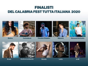 I nomi dei finalisti del ''Calabria Fest Tutta Italiana''