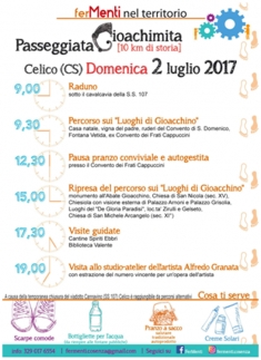 Una giornata di &ldquo;ferMenti nel territorio&rdquo; con la Passeggiata Gioachimita