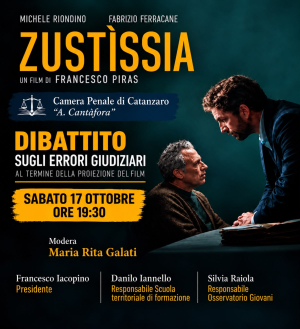 ''Zust&igrave;ssia'' al Teatro'' Comunale, il 17 ottobre dibattito con la Camera Penale