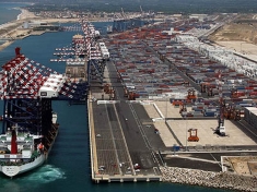 Bomba nel porto di Gioia Tauro, esercitazione