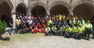 Corso ed esercitazione per volontari Aib a Morano