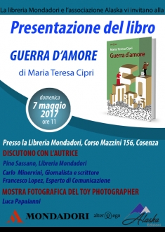 A Cosenza la presentazione di Guerra d'Amore