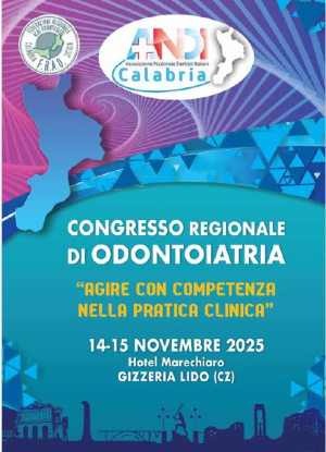 L'odontoiatria calabrese si incontra a Gizzeria: il 14 e 15 novembre il Congresso Regionale ANDI ''Agire con competenza nella pratica clinica''