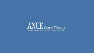 Ance Calabria: auguri al presidente Occhiuto, pronti a collaborare sulle priorit&agrave; per lo sviluppo del settore edilizio