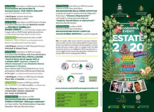 Cartellone ricco di eventi per l&rsquo;estate 2020 a Santo Stefano