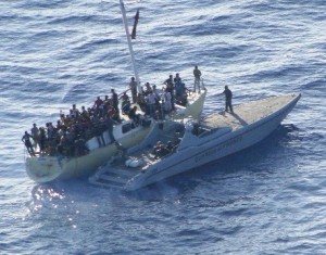 Arrivati migranti in barca a vela nella Locride