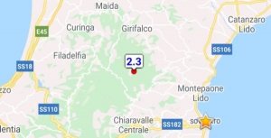 Scossa di terremoto nella zona di Palermiti