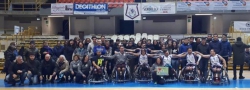 Secondo posto per il basket in carrozzina Bic