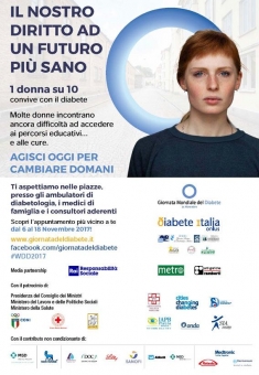 Giornata Mondiale del Diabete: iniziative dal 6 al 18 Novembre