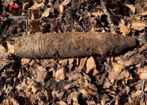 I Carabinieri Forestali rinvengono ordigno bellico all&rsquo;interno del Parco Nazionale d&rsquo;Aspromonte