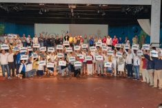 Finite Olimpiadi 50&amp;pi&ugrave;, su podio 94enne