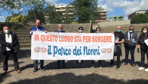 Parco dei nonni: a Rende posta la prima pietra del progetto inclusivo con la Terra di Piero