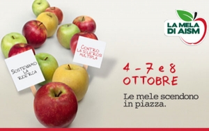 Torna in Calabria ''La mela di Aism'' per sostenere la sclerosi multipla
